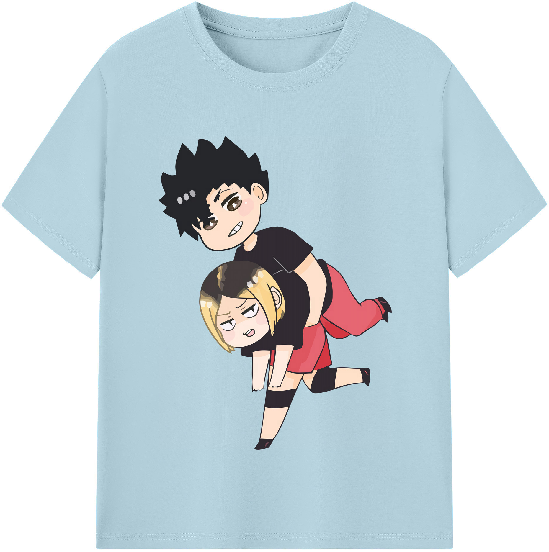 （画像用） ハイキュー!! Haikyu!! 綿100％半袖Tシャツ（フロントプリント）